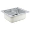 Grohe 31 719 SD0 Lavello da Incasso 1 Vasca Monovasca 533 x 457 mm Sopratop Serie K200 Acciaio Inox 31719SD0