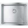Grohe 31 574 SD1 Lavello da Incasso 1 Vasca Monovasca 55 x 45 cm Sopratop - Sottotop Serie K700 Sottotop Acciaio Inox 31574SD1