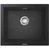 Grohe PRONTA CONSEGNA - SPEDIZIONE IMMEDIATA Grohe 31 654 AP0 Lavello da Incasso 1 Vasca Monovasca 533 x 457 cm Sopratop - Sottotop Serie K700 Sottotop fragranite Nero 31654AP0