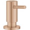 Grohe Cosmopolitan 40 535 DL0 Dispenser Sapone Distributore di detersivo Bronzo - Oro rosa spazzolato per lavelli Grohe - 40535DL0