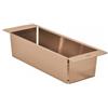 Grohe 40 852 DL0 Vaschetta forata multifunzionale 45 x 15 cm Bronzo - Oro rosa spazzolato per lavelli Grohe - 40852DL0