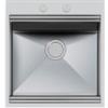 Foster 1012 050 Lavello da Incasso 1 Vasca Monovasca 518 x 560 mm sopratop Serie Milano Acciaio Inox 1012050