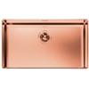 Foster 4371 058 Lavello da Incasso 1 Vasca Monovasca 726 x 416 mm sottotop Serie Phantom sottotop Acciaio Inox PVD Copper 4371058