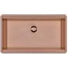 Foster 1034 858 Lavello da Incasso 1 Vasca Monovasca 790 x 466 mm sottotop Serie Milanello workstation Acciaio Inox PVD Copper 1034858