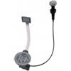 Foster 8407 110 Piletta automatica con comando remoto tondo rotante Gun metal - 8407110