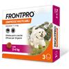 Frontline Frontpro Compresse Masticabili per Cani - Confezione da 3 compresse - cani da 2 a 4 kg