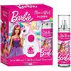 Christine Arbel BARBIE - Set di profumi Eau de Toilette per bambini, 30 ml, spray profumato per corpo e capelli, 100 ml, profumo floreale e fruttato