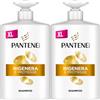 Pantene Pro-V Shampoo Rigenera E Protegge per Capelli Deboli, Secchi e Danneggiati. Protegge i Legami del Capello. Senza Siliconi, Olio Minerale e Coloranti. Formato Maxi Convenienza 2x1000ML