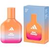 adidas Vibes Get Comfy Eau de Parfum, per Tutti, Rilassante e Confortevole, Profumo a Lunga Durata, Vaniglia e Mandarino, 50 ml