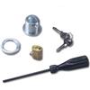 NICE OTA12 Kit sblocco esterno con nottolino a chiave automazione porta basculante TEN