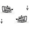Johns Fari adatti per Fiat Panda 169 08/2009- con H4 come set sinistro e destro