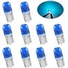 Sidaqi Micro standard La lampadina alogena T10 W5W è di blu e luminoso 194 168 501 Luci di guida a cuneo Luce laterale DRL Luci del cruscotto freno fanale posteriore-10PCS