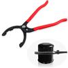 GTLM 30cm Chiave Filtro Olio Auto,Regolabile in 3 Posizioni + Angolo di Curvatura di 15° Chiave per Filtro Olio,Accessori Auto per 45-150mm Filtri Olio Motore,Condotto,Raccordi