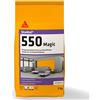 Sika - SikaWall-550 Magic - Stucco di design per pareti in effetto cemento - Moderno look concreto e feature - Sacco da 3 kg