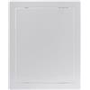 Vent Systems Pannello di Accesso in ABS Bianco, 20 x 25 cm, per Cartongesso, Pareti e Soffitti. Copertura per Fori Elettrici e Idraulici, Dimensioni Esterne 21,8 x 26,8 cm