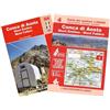 L'Escursionista Conca di Aosta, Mont Emilius, Mont Fallere carta dei sentieri 1:25.000. Con guida Trekking Week-end. Ediz. italiana, inglese e francese