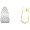 4us Cesare Paciotti Orecchini Donna Ottone 4US CESARE PACIOTTI Glam codice 4UOR8548W