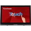 Viewsonic TD1630-3 Monitor PC 39,6 cm (15.6") 1366 x 768 Pixel HD LCD Touch screen Multi utente Nero