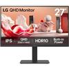 Lg Electronics LG 27BA54QB-B Monitor PC 68,6 cm (27") 2560 x 1440 Pixel Quad HD LCD Nero