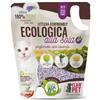 Flair Pet Lettiera per Gatti di Soia in Pellet Agglomerante Lavanda 10Lt