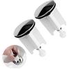Gvolatee 2 Pezzi Tappo Lavandino Bagno, Tappi Lavandino Cucina, 40 mm Tappo Bidet Universale, Saltarello Lavandino, Tappo di Scarico per Lavabo, Altezza Regolabile, per Il Lavello del della Vasca