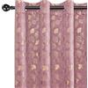 CYCMACO Tende Velluto Oscuranti Per Interni 2 Pezzi, 140x280cm，Tende Termica Isolante, Tenda Moderne Anti-Rumore, Tenda Con Occhielli, Per Camera Da Letto E Soggiorno, Rosa