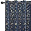 CYCMACO Tende Velluto Oscuranti Per Interni 2 Pezzi, 140x160cm，Tende Termica Isolante, Tenda Moderne Anti-Rumore, Tenda Con Occhielli, Per Camera Da Letto E Soggiorno, Navy