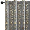 CYCMACO Tende Velluto Oscuranti Per Interni 2 Pezzi, 140x245cm，Tende Termica Isolante, Tenda Moderne Anti-Rumore, Tenda Con Occhielli, Per Camera Da Letto E Soggiorno, Grigio