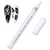 Snhauxinfa French Nails, penna bianca per unghie, 3D, per unghie in gel bianco, per manicure, per unghie, colore bianco, punta per unghie