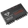 Black Diamond EQ7LS - Equalizzatore stereo a 7 bande, pre-amplificatore, equalizzatore per auto, con uscita anteriore e posteriore