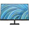 HP V24v G5 Monitor da 24, FHD, 16:9, Antiriflesso, Pannello VA da 75Hz, Tempo di Risposta 5 ms, Reclinabile, VESA 10x10 cm, AMD FreeSync, 200 Nits, Modalità Low Blue Light, VGA, HDMI 1.4, Nero