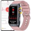 DigiKuber Smartwatch ECG Uomo Donna, 1,47 pollici Impermeabile Orologio Intelligente con Contapassi SpO2 PPG BP HR Cardiofrequenzimetro Notifica di Chiamata per Android iOS
