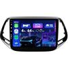 MISONDA MSD Incorporato DAB+ 10.1 Pollice Autoradio Per Jeep Compass (2017-2021) | Android 15 GPS Navi |4G+64G| Carplay Android Auto Volant Dual-Band WiFi DSP Bluetooth | Camera MIC | Octa-Core 2 Din