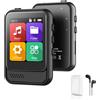 QNGEE Lettore MP3 Bluetooth, lettore musicale portatile con memoria interna da 16 GB, supporto radio FM, registrazione vocale, eBook, lettore MP3, per bambini