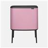 Brabantia Pattumiera Bo Touch 2 Secchi 11+23 Litri Lilac Pink