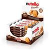 Nutella Biscuits - 84 Croccanti Biscotti con un Cremoso Ripieno di Nutella, con Farina di Frumento e Zucchero di Canna, Ideali come Colazione, Snack e Merenda, 28 Confezioni Monoporzione da 41,4 gr