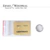 Certina Vetro CERTINA originale, n. 982/1 19,5-4, argento per Rif. 17-140, 17-144
