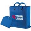 Borsa shopping richiudibile TNT 80g, manici corti Personalizzate o neutre
