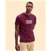 Fruit of the Loom T-shirt Super Premium 100% Cotone, 205g, Classic Fit Personalizzate o neutre