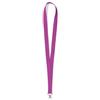 Lanyard poliestere resistente , gancio metallo, vari colori Personalizzate o neutre