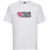 Russell T-Shirt da lavoro resistente , 100% cotone 180g, vari colori Personalizzate o neutre