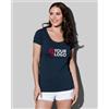 Stedman T-shirt donna Claire girocollo No Label cotone ed elastan body fit Personalizzate o neutre