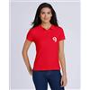 Gildan Polo Donna Premium Cotton 100%, doppio piqué, vestibilità regular Personalizzate o neutre