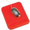 Gong Tappetino Mouse in Similpelle Nera con Poggiapolsi Ergonomico Personalizzate o neutre