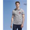 Sol's Pasadena Polo uomo cotone regular, righe a contrasto Personalizzate o neutre
