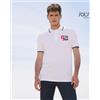 Sol's Polo uomo golf, 100% cotone, maniche corte, righe Personalizzate o neutre