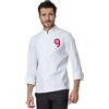 SIGGI HORECA Giacca da Cuoco Gabriel, Manica lunga Personalizzate o neutre