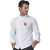 SIGGI HORECA EGO Chef Giacca Cuoco Thomas maniche corte traspirante Personalizzate o neutre