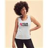 Fruit of the Loom Tank Top Donna Cotone 165g Regular Vestibilità Personalizzate o neutre