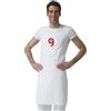 SIGGI HORECA Parannanza Aosta cotone 190g pettorina unisex vari colori Personalizzate o neutre